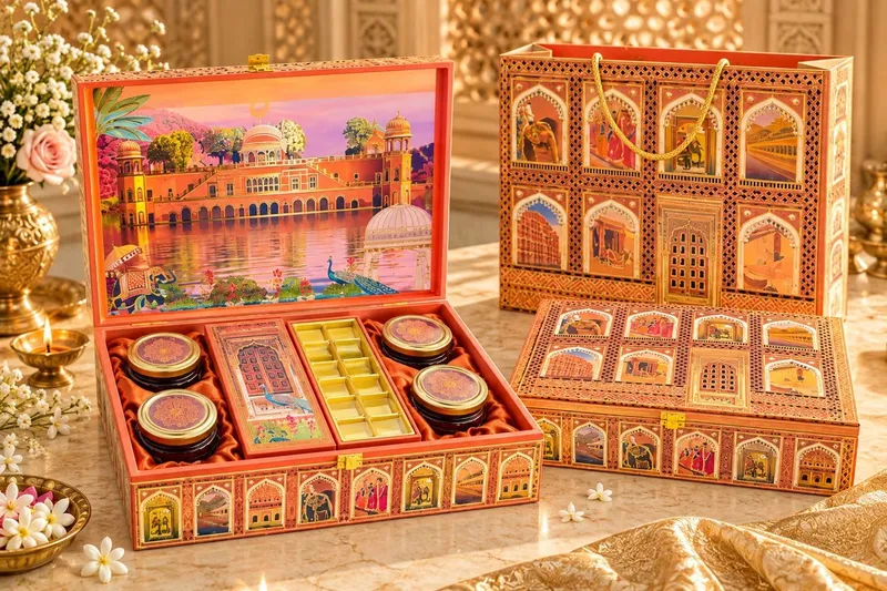 Palace Jar & Tray Hamper