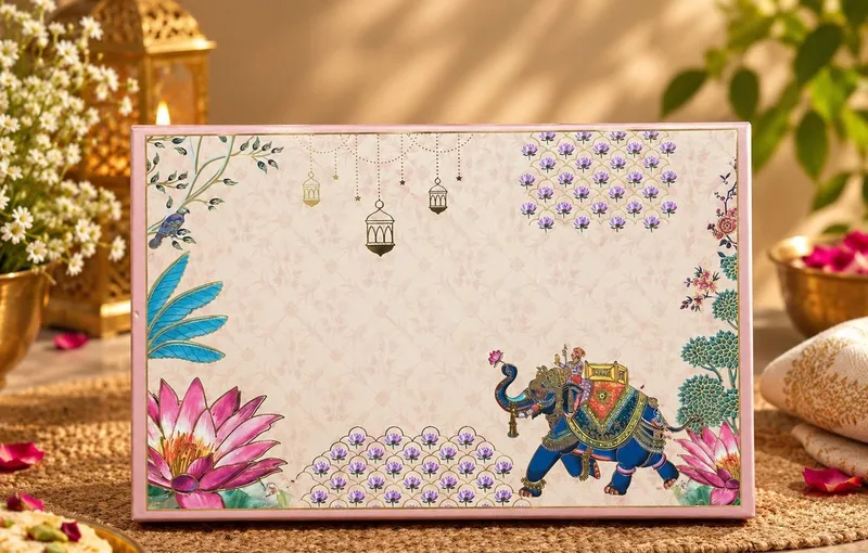 Lantern & Elephant Box