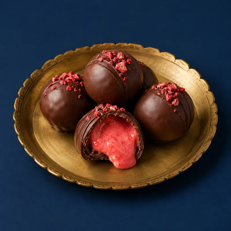 Strawberry Lava Bomb