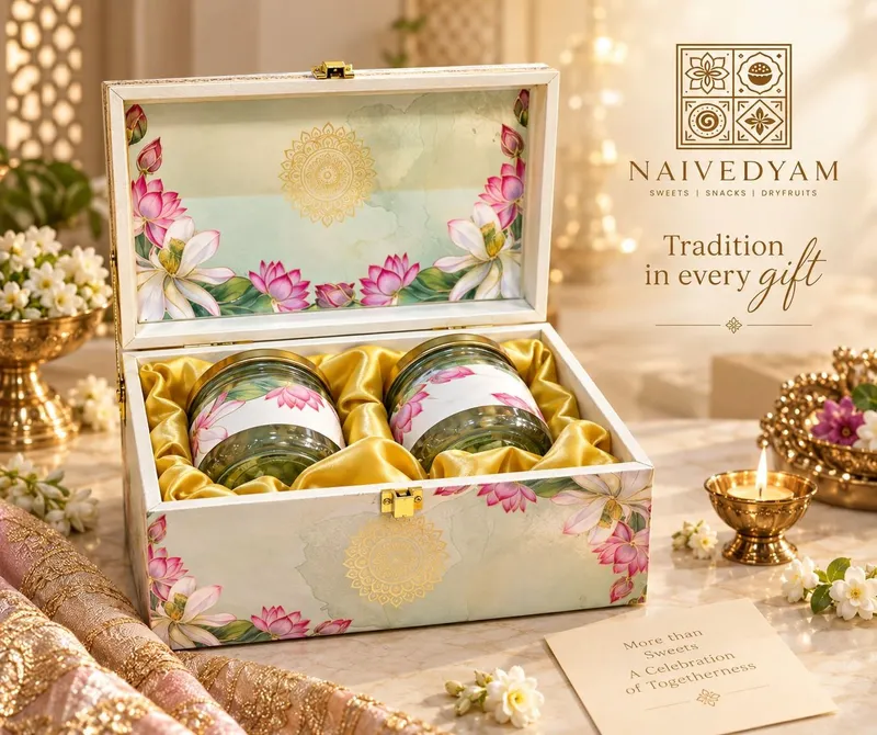 Pastel Floral Two-Jar Hamper