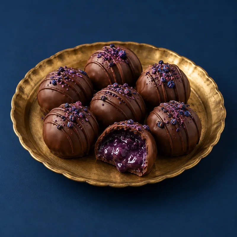 Choco Lava Bomb Blueberry