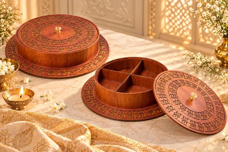 Round Compartment Gift Box