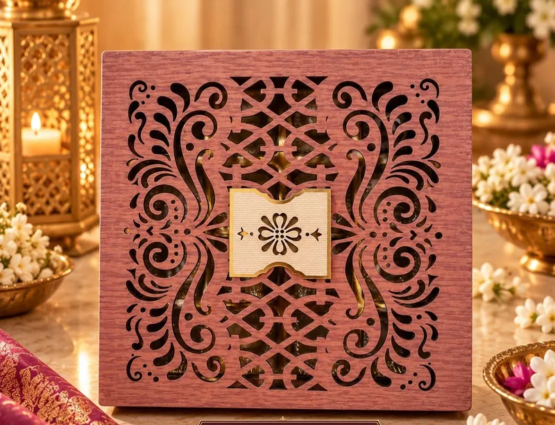 Ornamental Brown Box
