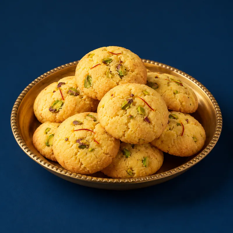 Kesar Pista Nan-Khatai