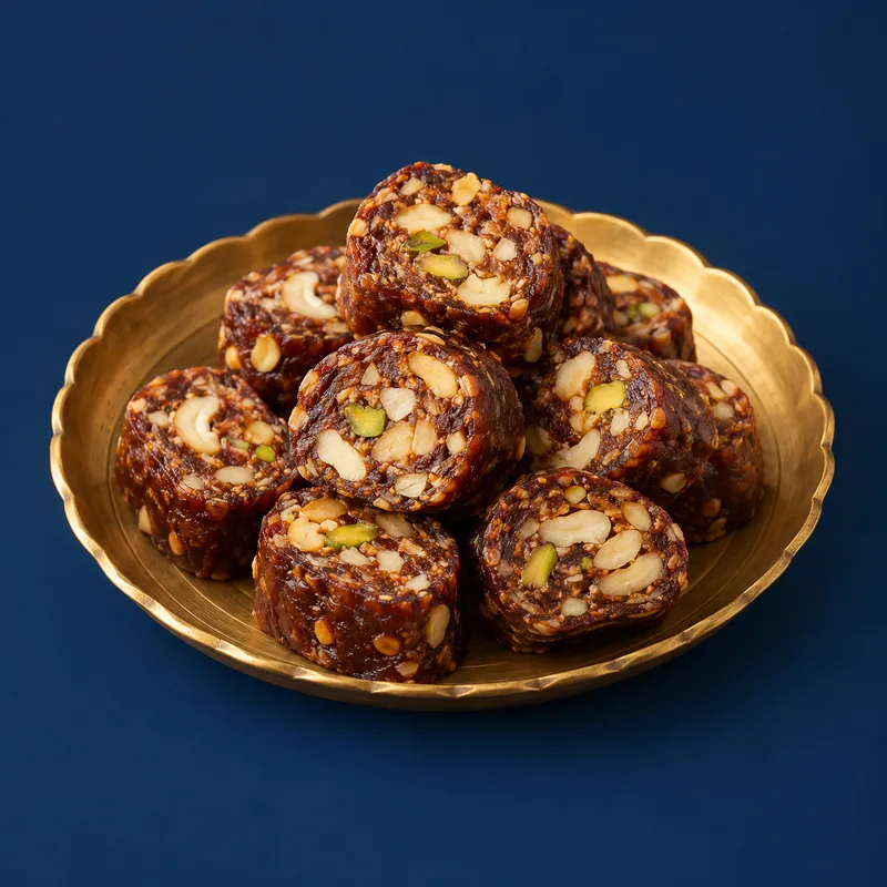 Khajur Kaju Roll