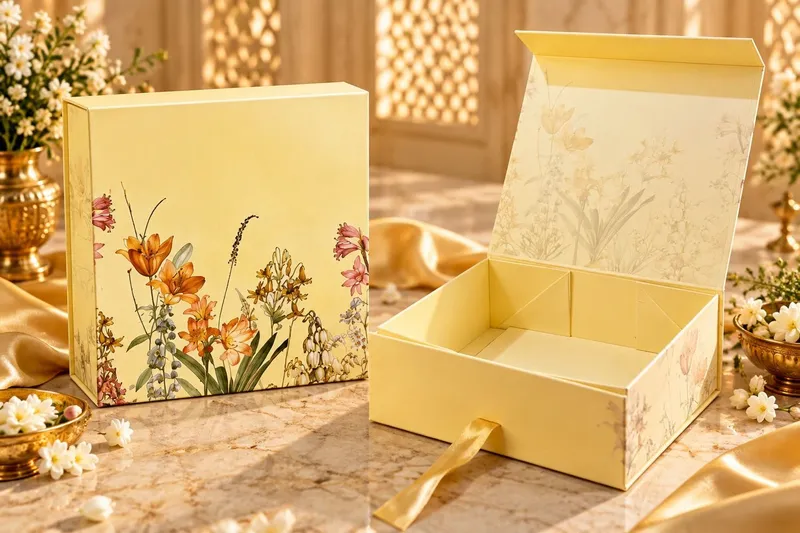 Floral Divider Gift Box